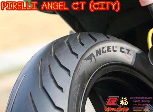 Bs40126 ยาง PIRELLI ANGEL C.T (CITY) 80/100 R 17 M/C 46s TL (หน้า) 150-400cc