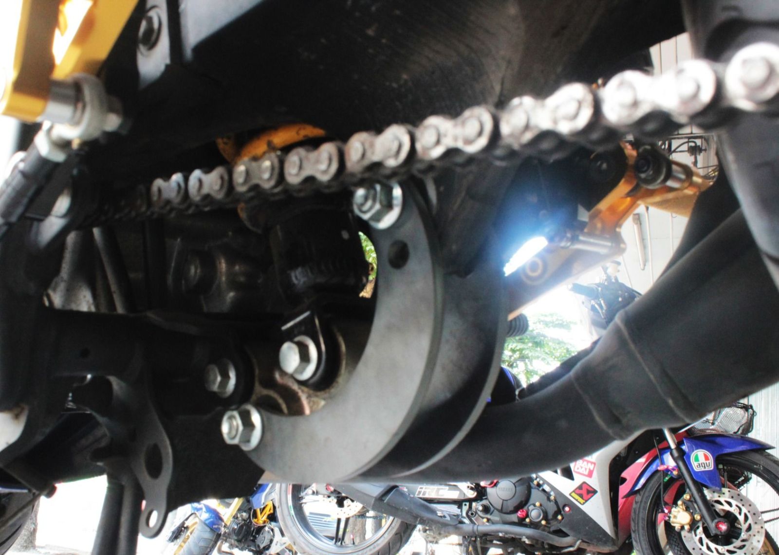 ตัวยกสูง+โหลดหลัง R-15 New  MT-15  XSR-155  M-SLAZ  R-15 PIRANHA