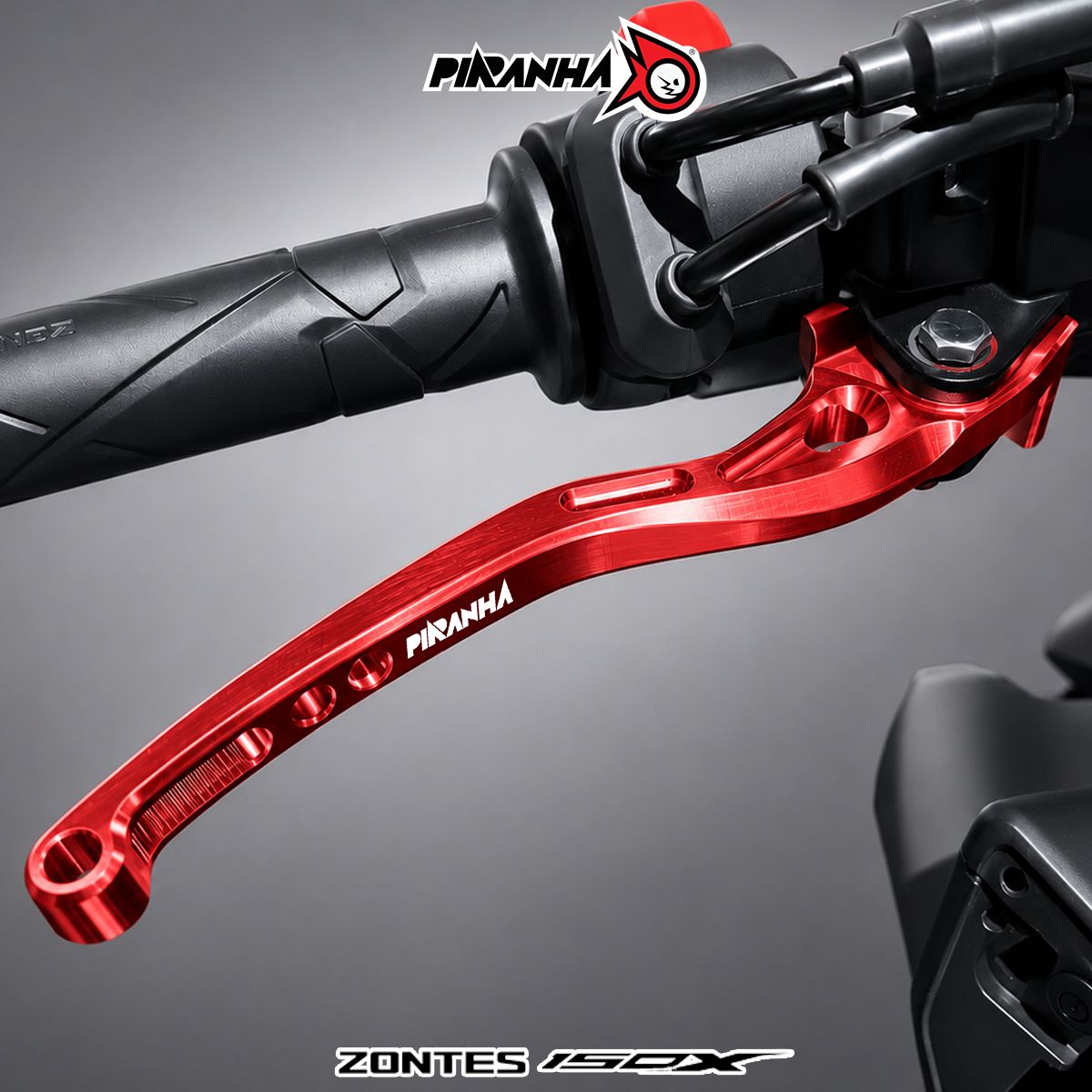 มือเบรค CNC PIRANHA LEVERS ZONTES 150X Special Edition