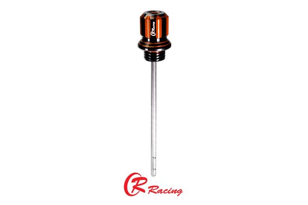 น๊อตอุดน้ำมันเครื่อง (มีเข็มวัด) CNC DUO ANODIZE GIORNO+ / PCX150-160 / LEAD / FORZA-350 / ZONTES CR RACING