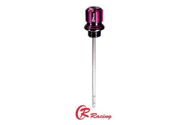 น๊อตอุดน้ำมันเครื่อง (มีเข็มวัด) CNC DUO ANODIZE GIORNO+ / PCX150-160 / LEAD / FORZA-350 / ZONTES CR RACING