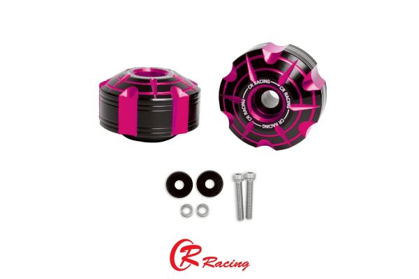 ปลายแฮนด์ CNC Dual ANODIZED ใส่ได้ทั่วไป V3 LEAD / Giorno+ / X-MAX / FORZA-350 / ADV-350 / PCX-160 CR RACING
