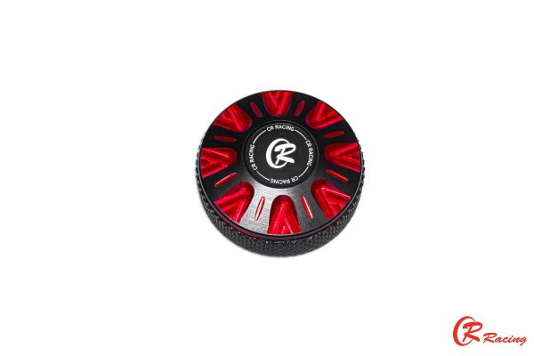 ฝาปิดกระปุกน้ำมันเบรคแต่ง BREMBO 15 ml. DUAL ANODIZED CNC CR RACING