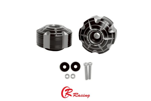 ปลายแฮนด์ CNC Dual ANODIZED ใส่ได้ทั่วไป V3 LEAD / Giorno+ / X-MAX / FORZA-350 / ADV-350 / PCX-160 CR RACING