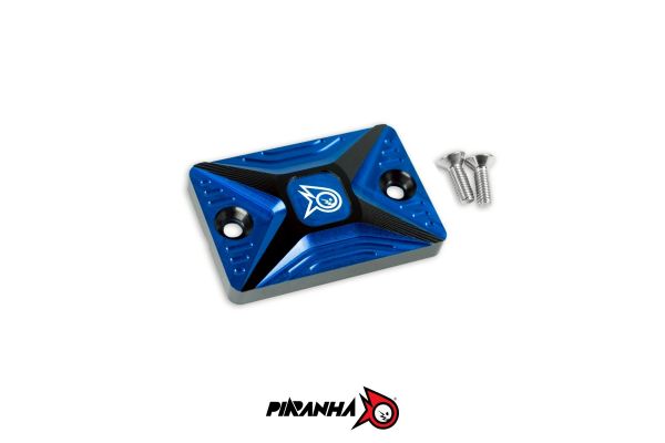 ฝาปิดน้ำมันดิสเบรค CNC Duo Anodize สำหรับปั๊มเดิม NISSIN ทรงเหลี่ยม V2 PIRANHA