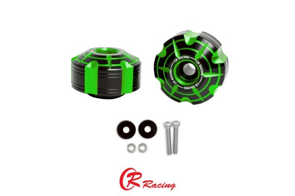 ปลายแฮนด์ CNC Dual ANODIZED ใส่ได้ทั่วไป V3 LEAD / Giorno+ / X-MAX / FORZA-350 / ADV-350 / PCX-160 CR RACING