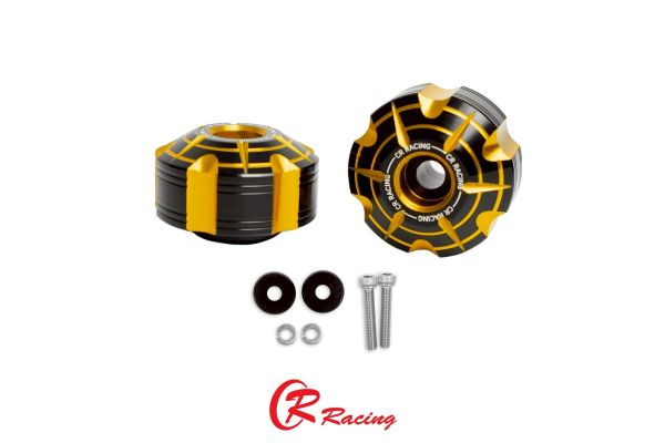 ปลายแฮนด์ CNC Dual ANODIZED ใส่ได้ทั่วไป V3 LEAD / Giorno+ / X-MAX / FORZA-350 / ADV-350 / PCX-160 CR RACING