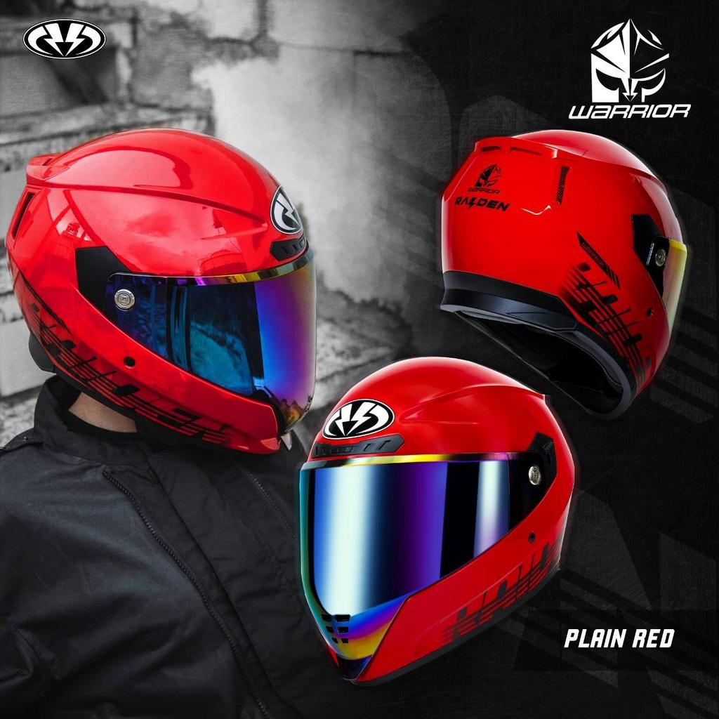 !!New!!2022  Raiden รุ่น Warriors สีพื้น แว่น2ชั้น ชิวหน้ารูปแบบไม่ซ้ำใคร มีให้เลือกถึง4สี แบรนด์ Raiden