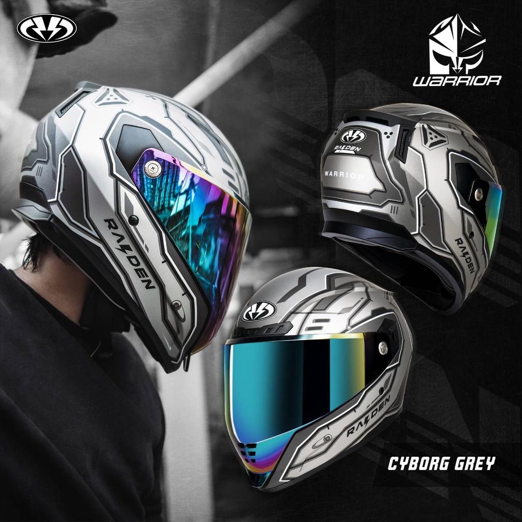 !!New!!2022  Raiden รุ่น Warriors ลายกราฟฟิค แว่น2ชั้น ชิวหน้ารูปแบบไม่ซ้ำใคร มีให้เลือกถึง4สี แบรนด์ Raiden