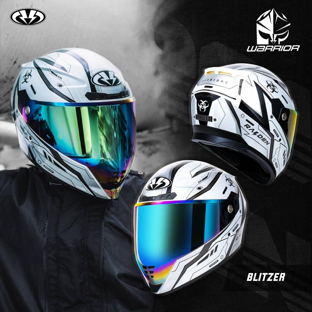 !!New!!2022  Raiden รุ่น Warriors ลายกราฟฟิค แว่น2ชั้น ชิวหน้ารูปแบบไม่ซ้ำใคร มีให้เลือกถึง4สี แบรนด์ Raiden