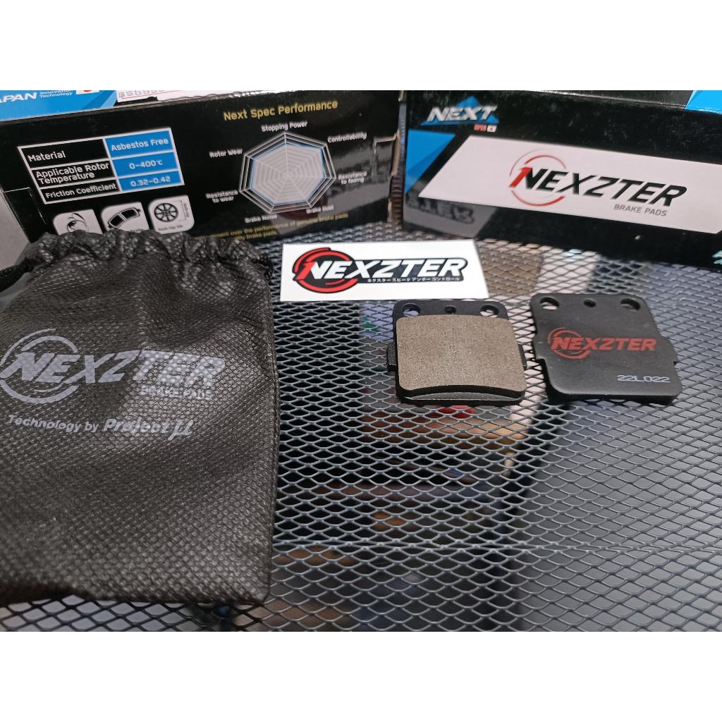 40.ผ้าเบรคหลัง NEXZTER  108108AA  ใส่รถรุ่น KAWASAKI KLX 140,150 , 230