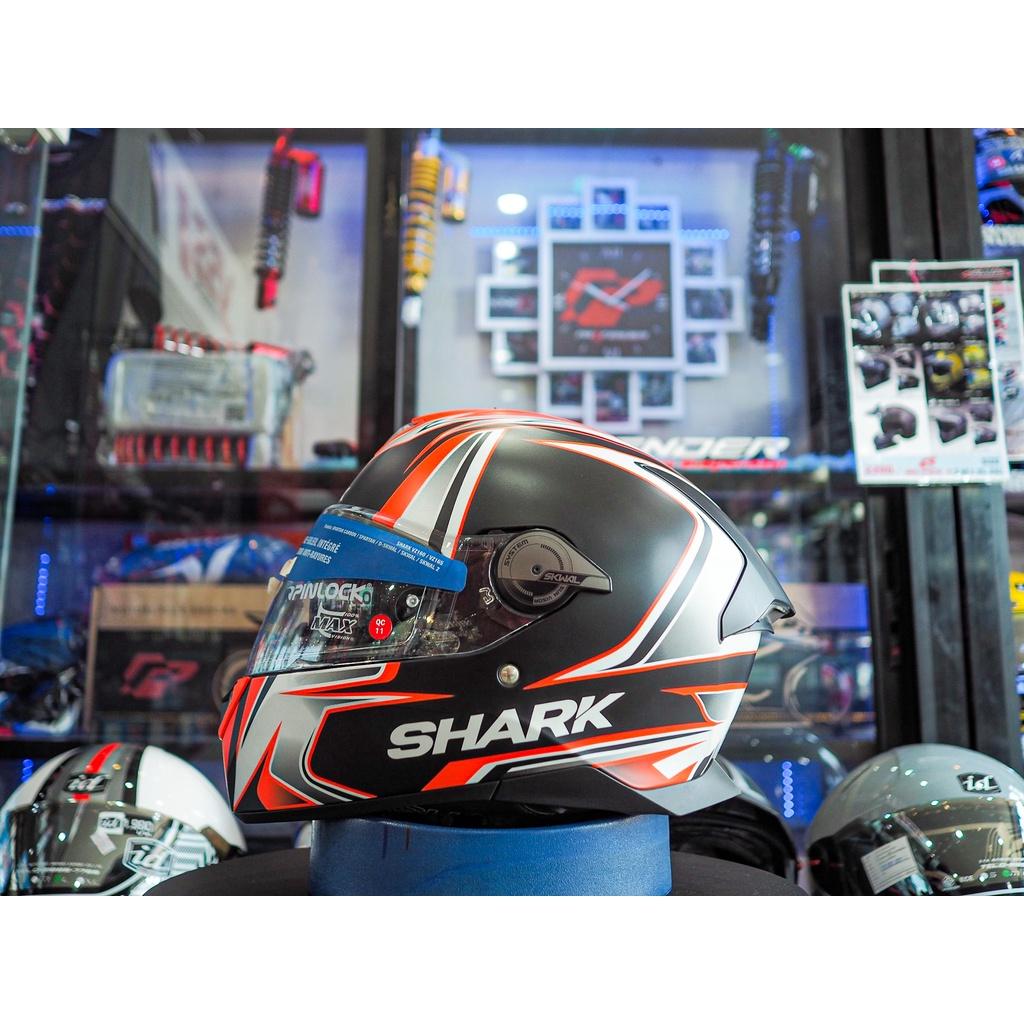หมวกกันน็อค SHARK SKWAL2 SYKES RED Mat Black *สอบถามก่อนซือ