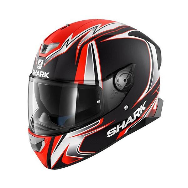 หมวกกันน็อค SHARK SKWAL2 SYKES RED Mat Black *สอบถามก่อนซือ