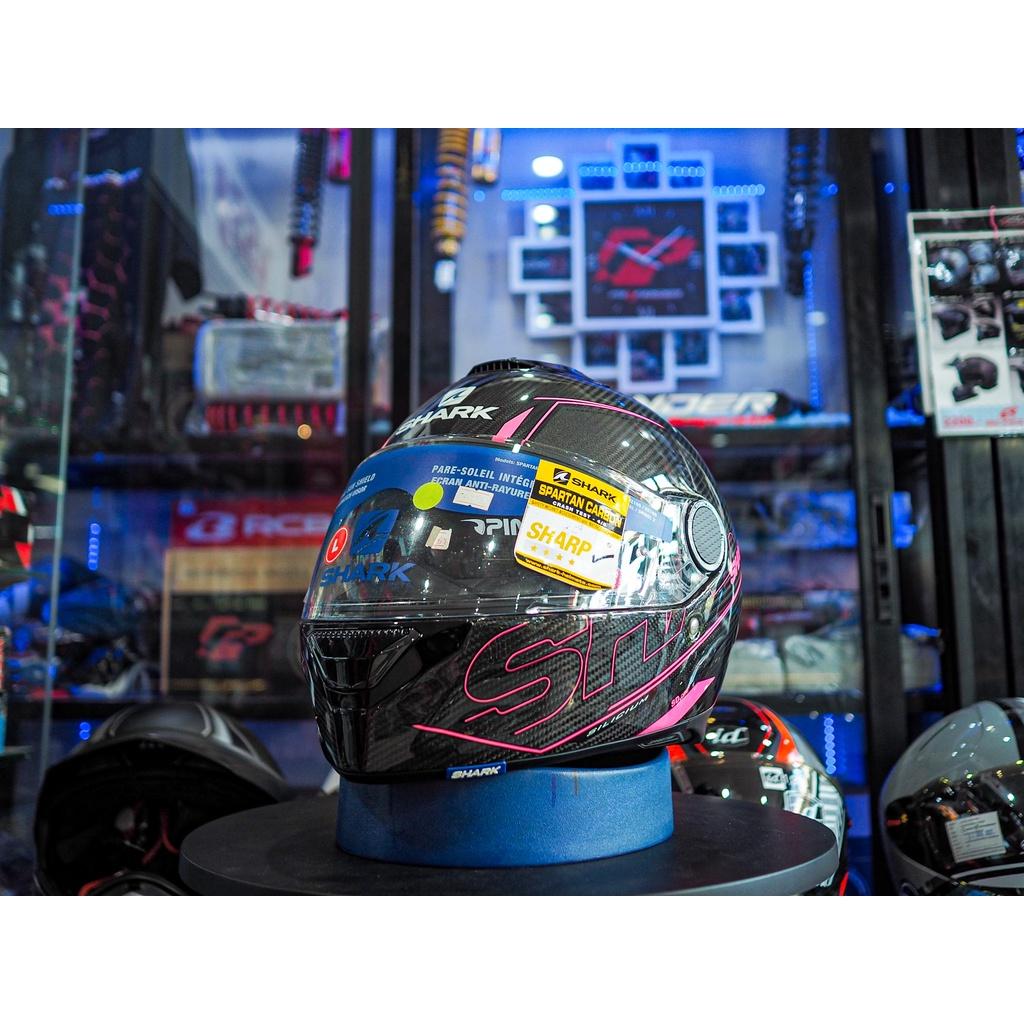 หมวกันน็อค SHARK SPARTAN CARBON  *SILICIUM VIOLET ANTHRACITE *สอบถามก่อนซือ
