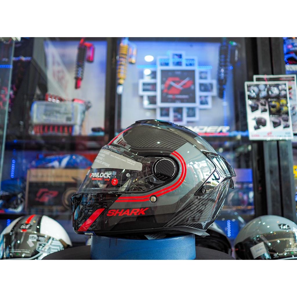 หมวกกันน็อค SHARK SPARTAN GT CARBON  TRACKER CARBON ANTHRACITE RED *สอบถามก่อนซือ