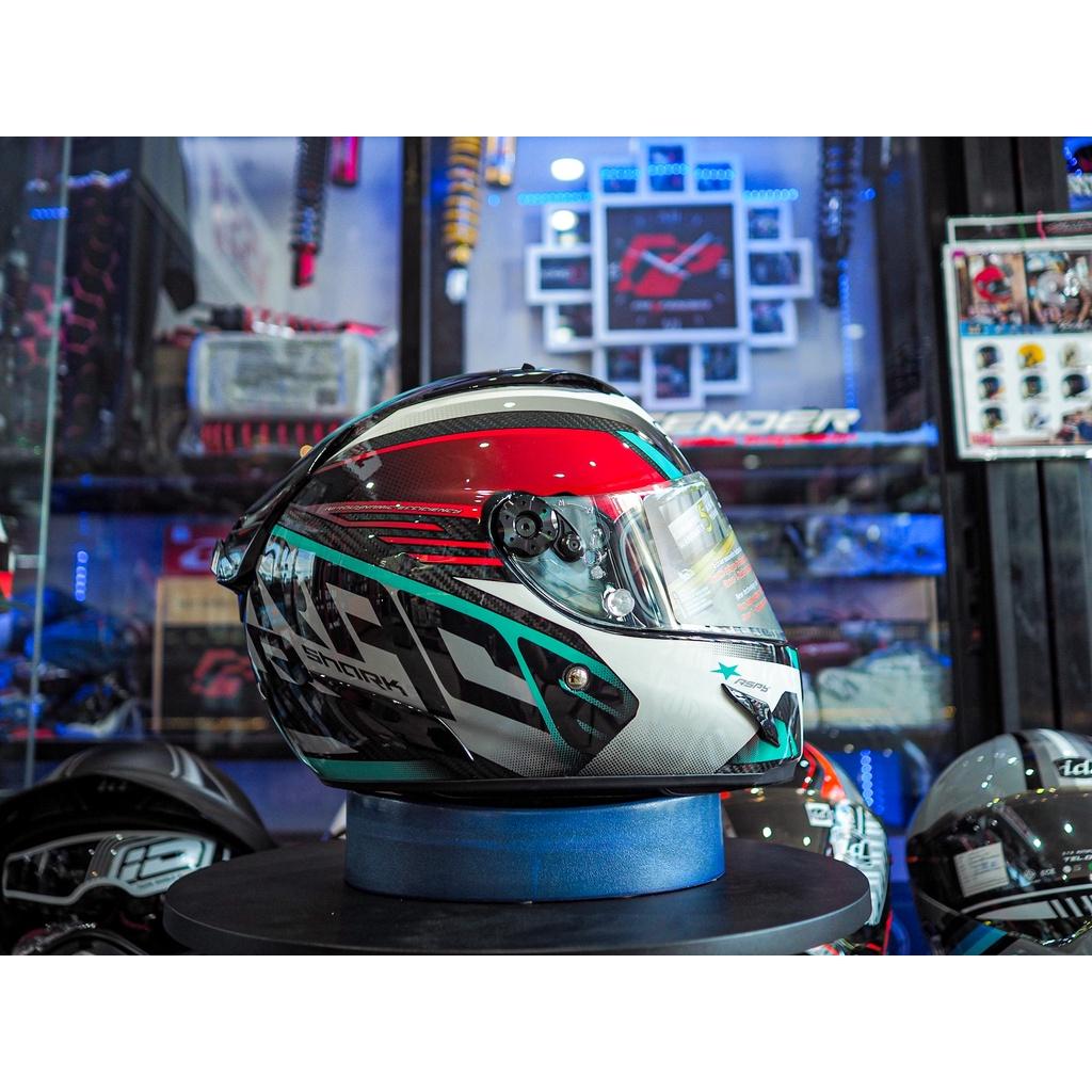 หมวกกันน็อค SHARK RACE-R PRO CARBON  ASPY CARBON RED BLUE รับประกัน 5ปี เต็ม *สอบถามก่อนซือ