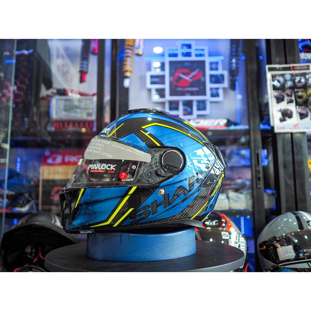 หมวกกันน็อค SHARK SPARTAN GT CARBON *KROMIUM CARBON CHROM BLUE *สอบถามก่อนซื้อ