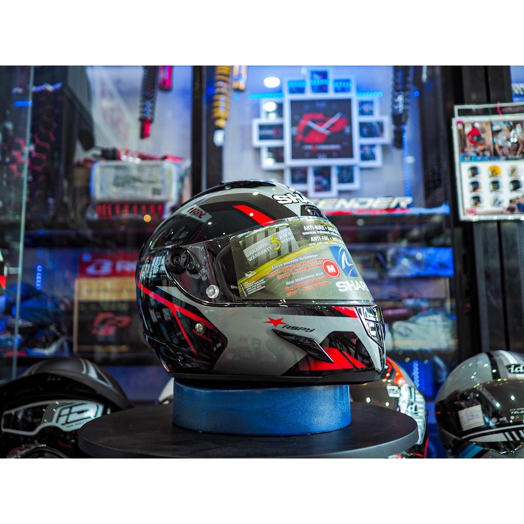 หมวกกันน็อค SHARK RACE-R PRO  ASPY BLACK ANTHRACITE RED *สอบถามก่อนซื้อ