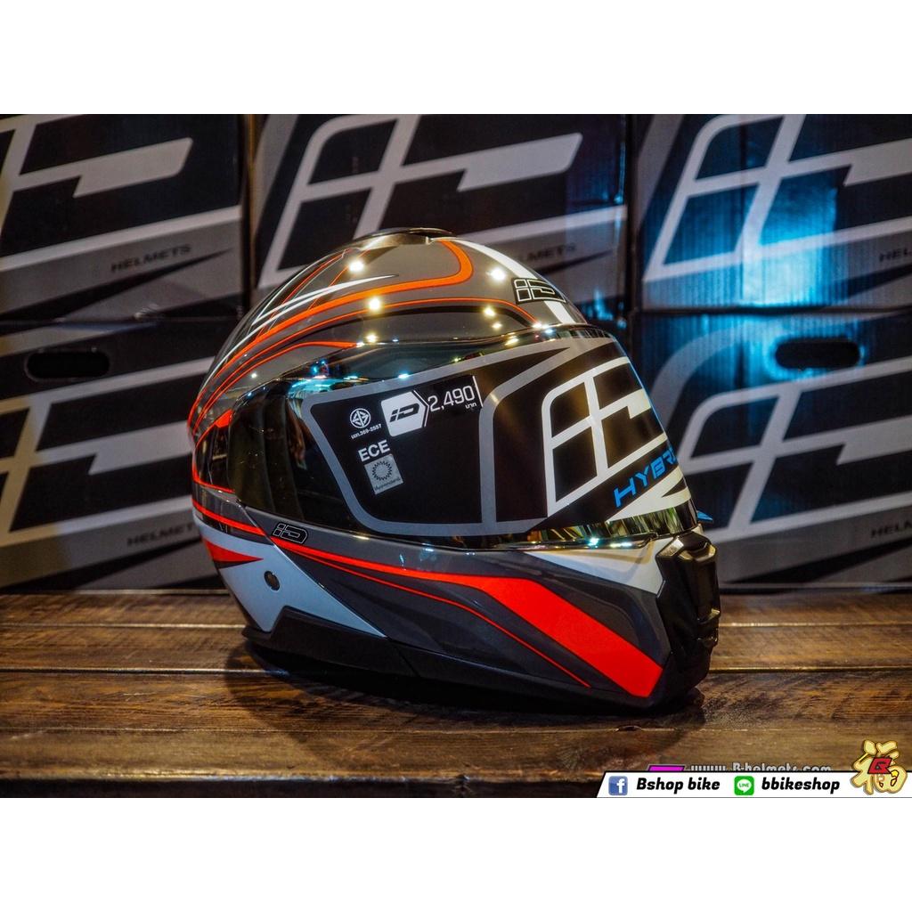 🔥หมวกกันน็อค ID HYBRID TOURING 2021 ยกคางใหม่ล่าสุด