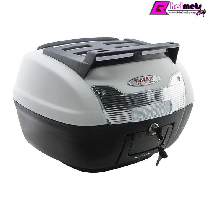 ##กล่องท้ายเบาะTOPBOX (T-MAX) E-60 FullShape (XL-40L) คละสี