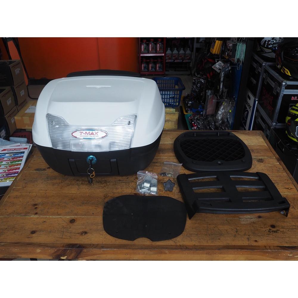 ##กล่องท้ายเบาะTOPBOX (T-MAX) E-60 FullShape (XL-40L) คละสี