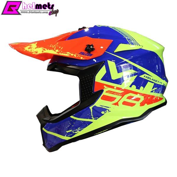 ##หมวกกันน็อค MT รุ่น FALCON ลาย THORM GLOSS FLUOR YELLOW (สอบถามก่อนสั่งซื้อ)