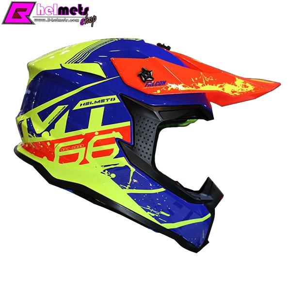 ##หมวกกันน็อค MT รุ่น FALCON ลาย THORM GLOSS FLUOR YELLOW (สอบถามก่อนสั่งซื้อ)