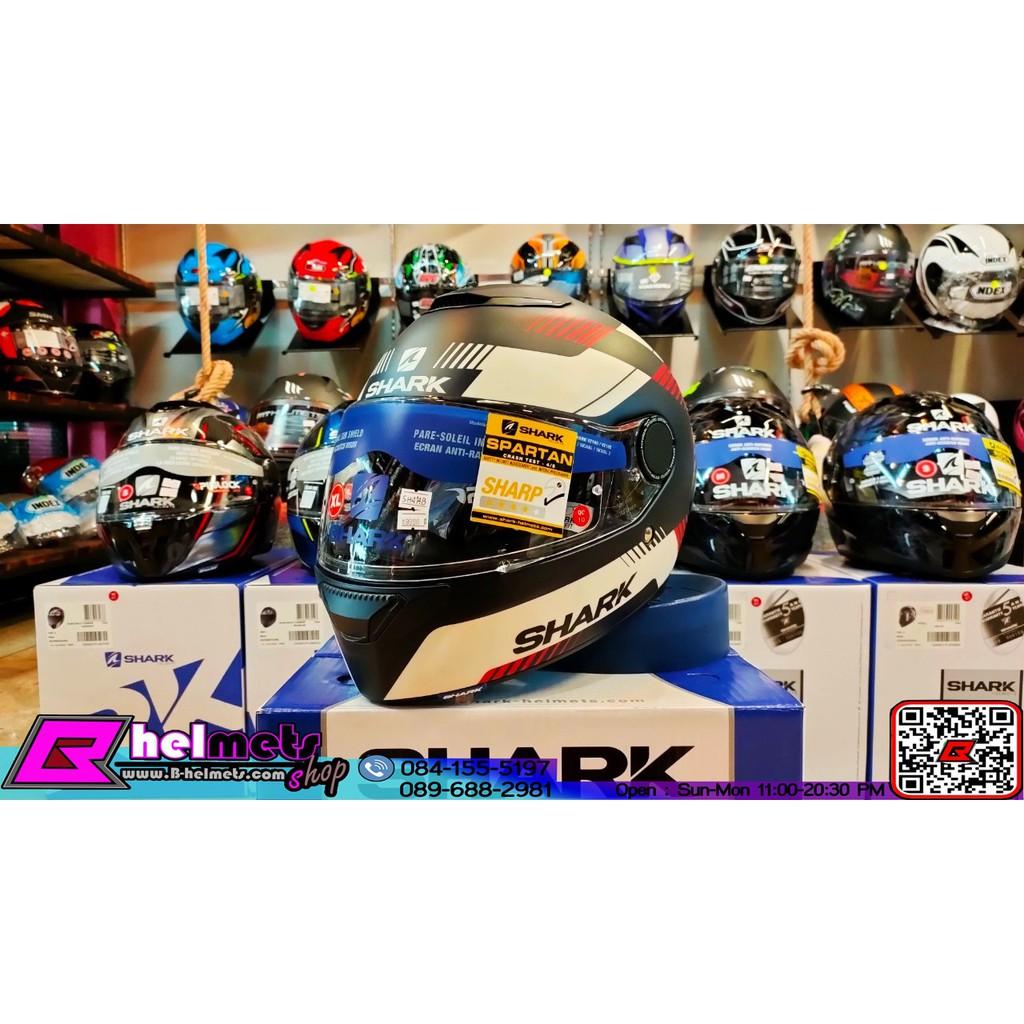 หมวกกันน็อค Shark Spartan Strad (BWR) *สอบถามก่อนซือ