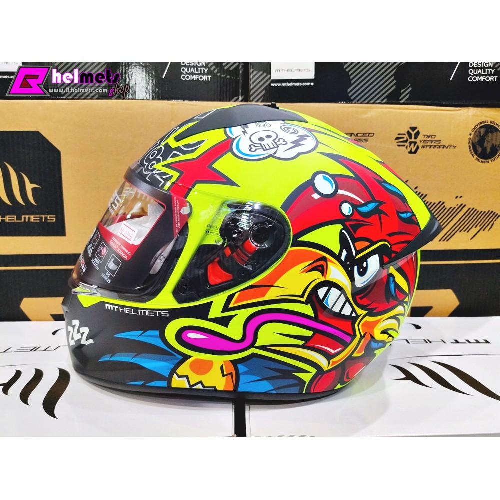 ##"หมวกกันน็อค MT STINGER CHICKEN - MATT YELLOW [ด้าน]