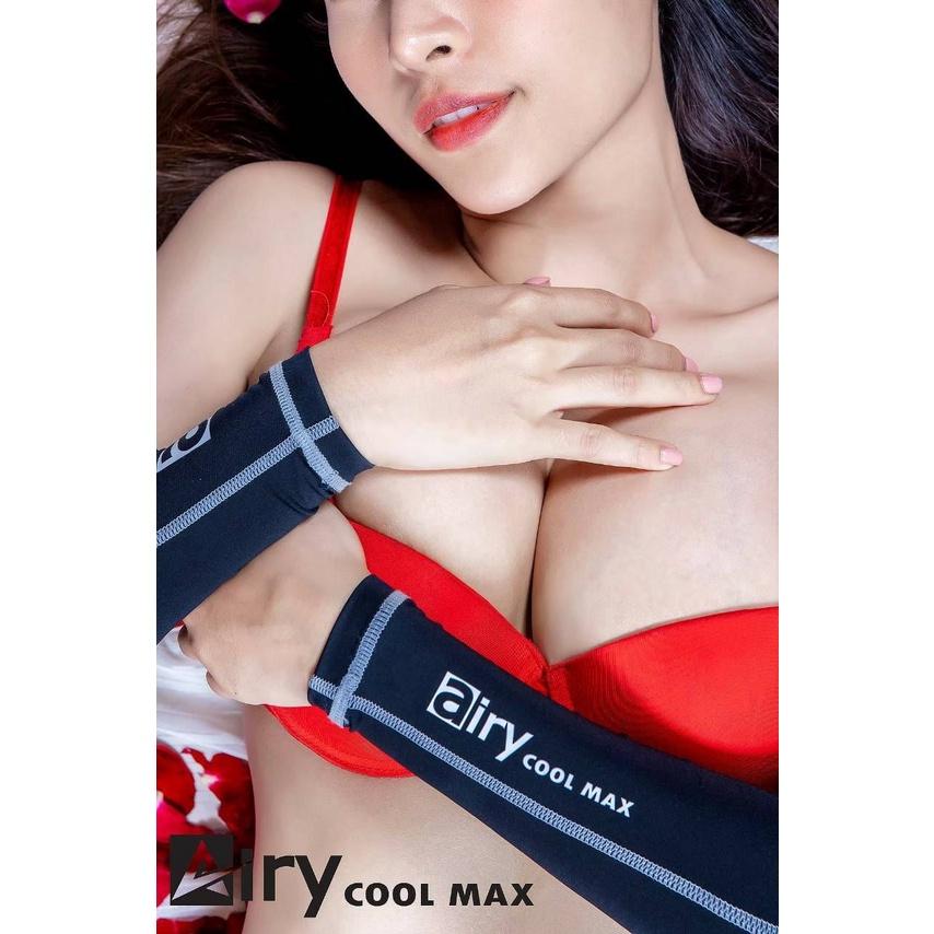 10 ปลอกแขน แบรนด์Airy COOLMAX ปลอกแขนคุณภาพ