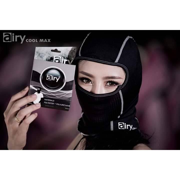 #โม่ง airy คลุมศรีษะ  รุ่น Limited Edition ลายCarbon มีจำนวนจำกัด