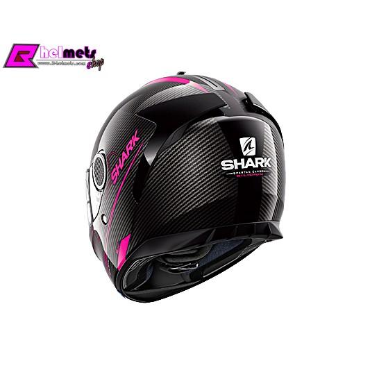 หมวกกันน็อค Shark รุ่น SPARTAN CARBON ลาย Silicium Dark Violet Anthracite DVA *สอบถามก่อนซือ
