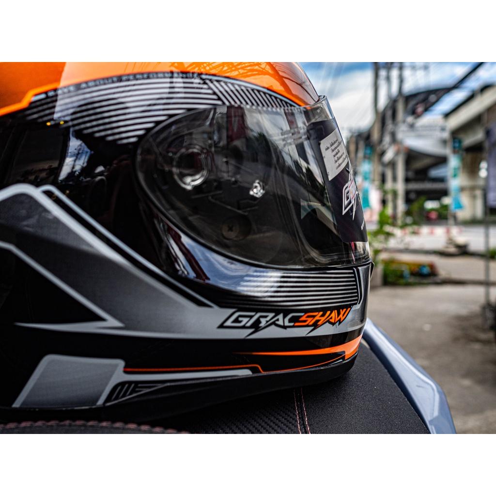 โล๊ะ หมวกกันน็อค Gracshaw G9999 Grandex เต็มใบ แว่น2ชั้น มีไซส์ M L XL