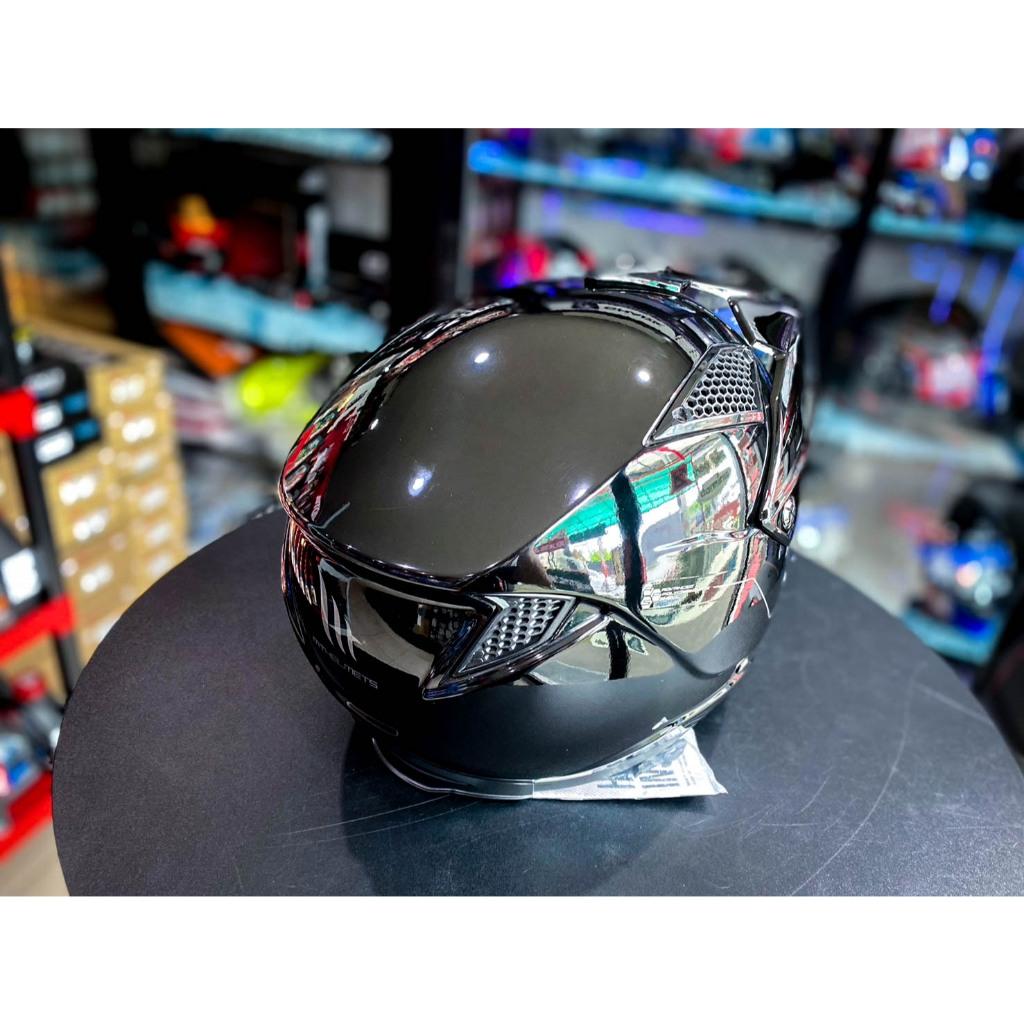 หมวกกันน็อค MT Streetfighter Sv Gloss Black สีดำเงา มีสินค้าพร้อมส่ง หมวดถอดคางได้
