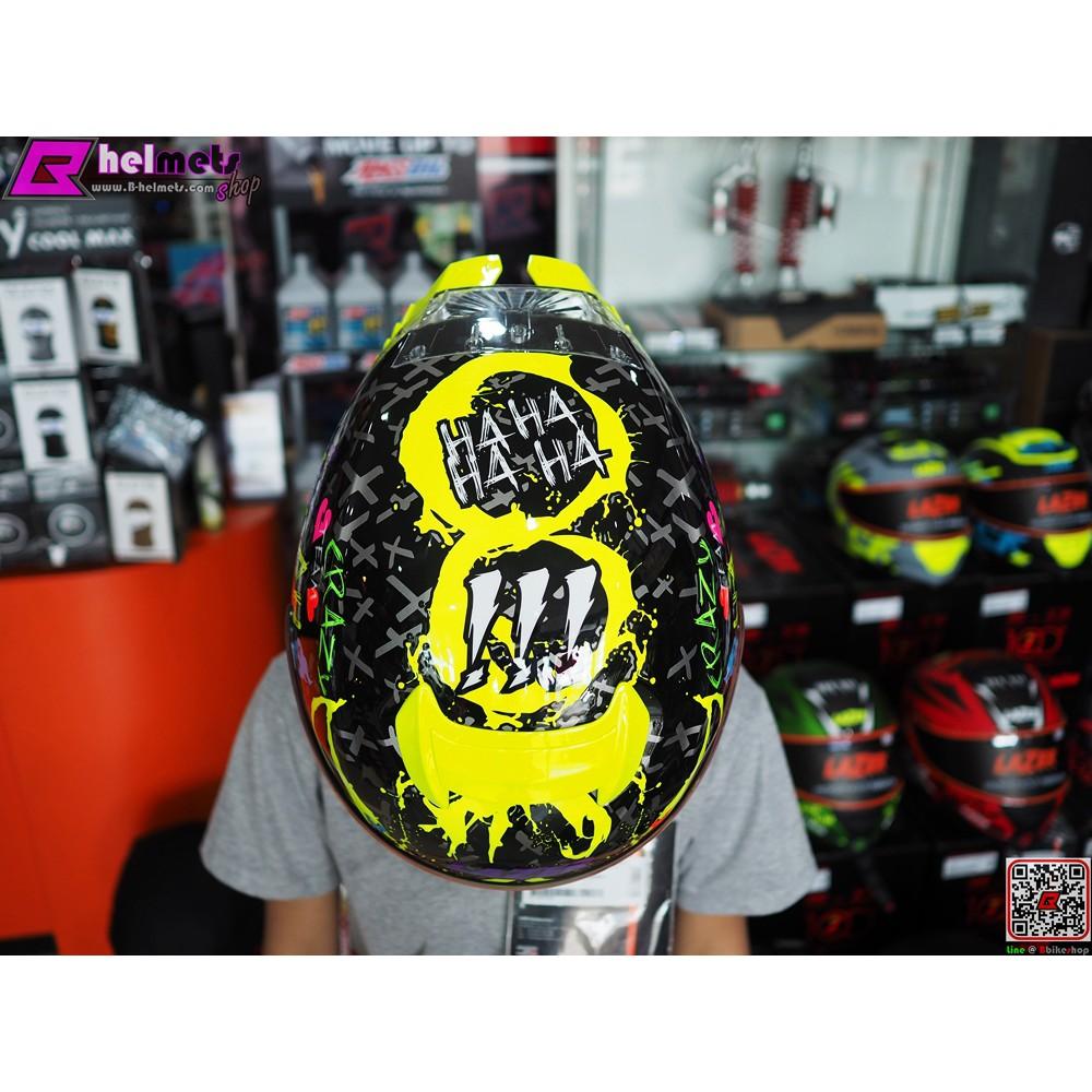 หมวกกันน็อค เต็มใบ LAZER RAFALE-SR - CRAZY XXX Black-Multi