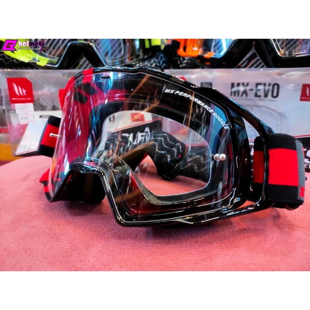 #แว่น MT FALCON GOGGLES - BLACK RED