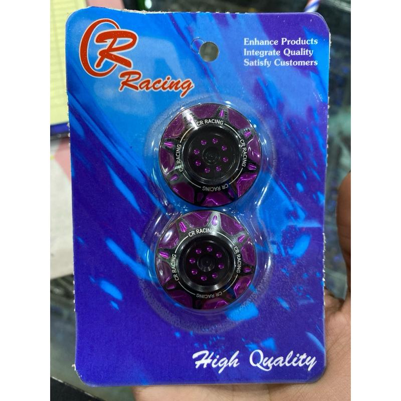 แผ่นปิดรูกระจก CNC Dual ANODIZED Honda Lead 125 4v CR RACING