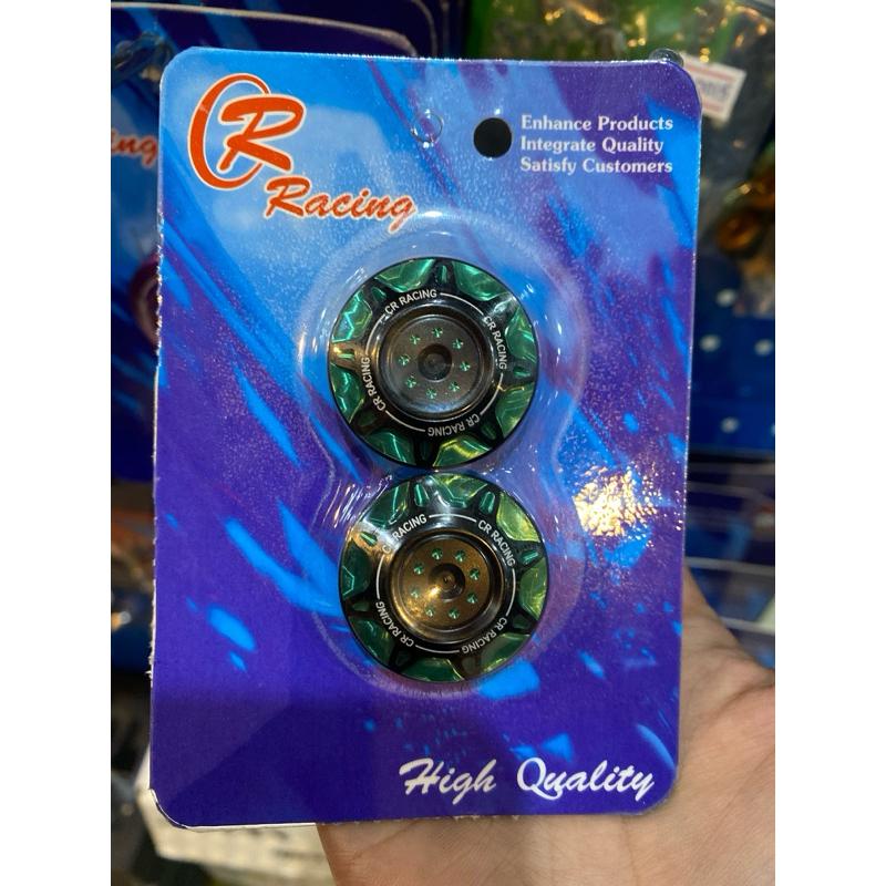 แผ่นปิดรูกระจก CNC Dual ANODIZED Honda Lead 125 4v CR RACING