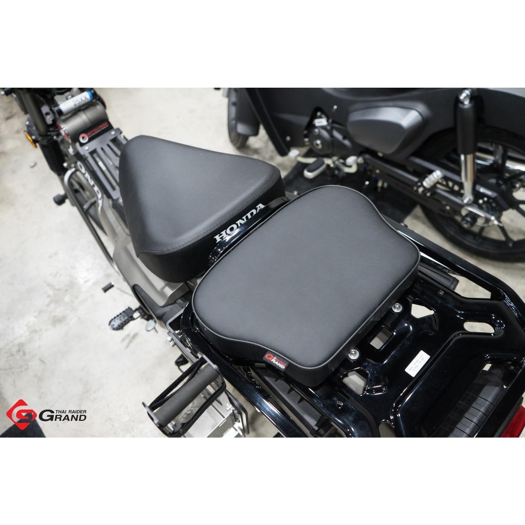 เบาะนั่งหลัง GRANDTHAIRAIDER ตรงรุ่น CT-125 สีดำ มีหลายทรง GTR