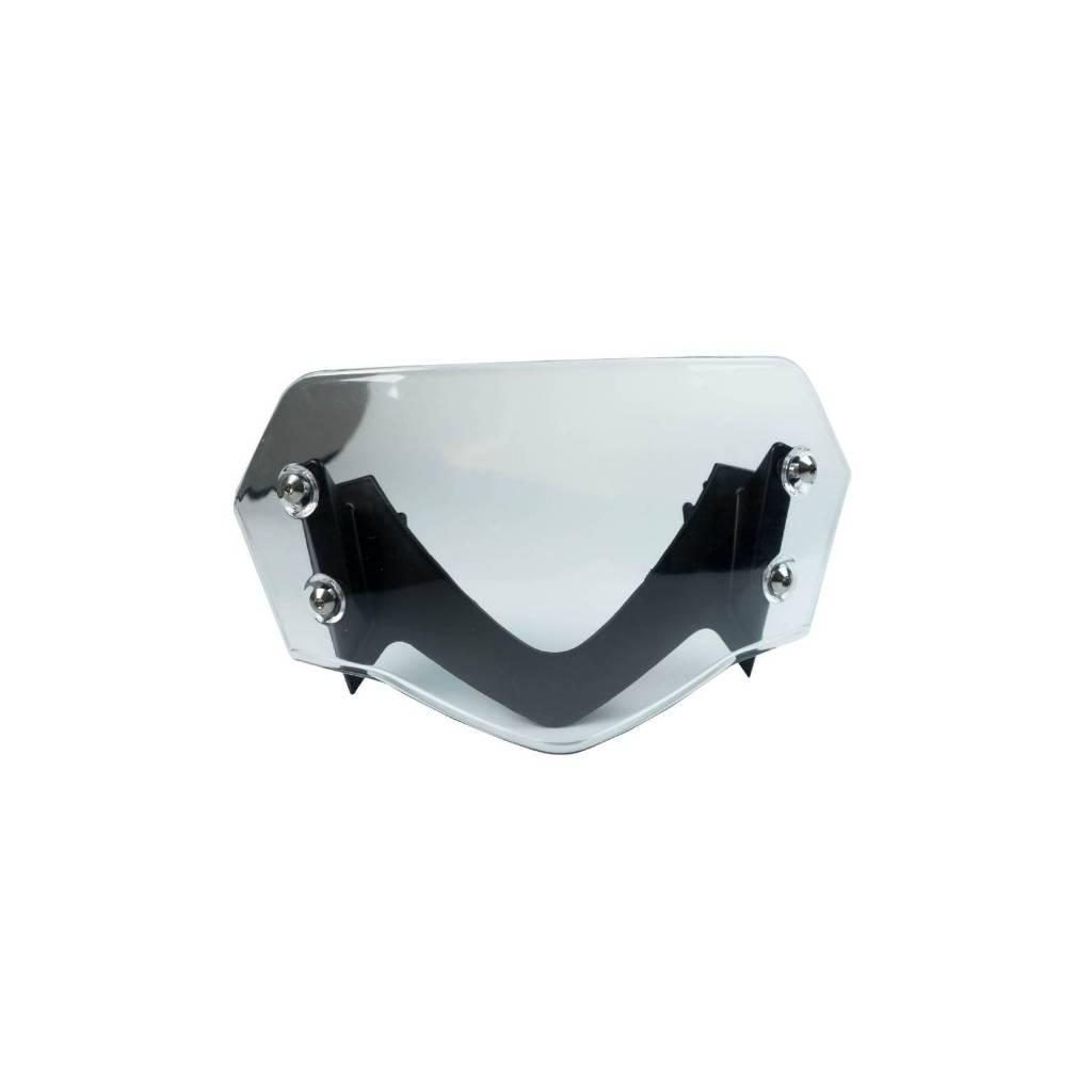 ชิวหน้าแต่ง Lead-125 แบรนด์ Piranha  มีให้เลือก 3 สี ดำ / ใส / สโมค ชิวหน้าหรีด ชิวหน้าLead