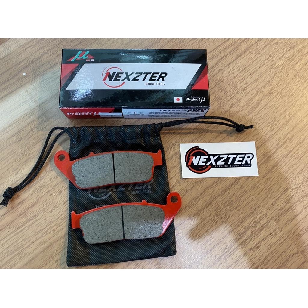 12. ผ้าเบรค 4243AA หน้า Versys650 Y16 / Street Twin / Rebel500 / CBR250ใหม่ / NSR250  แบรนด์ Nexzter MD28