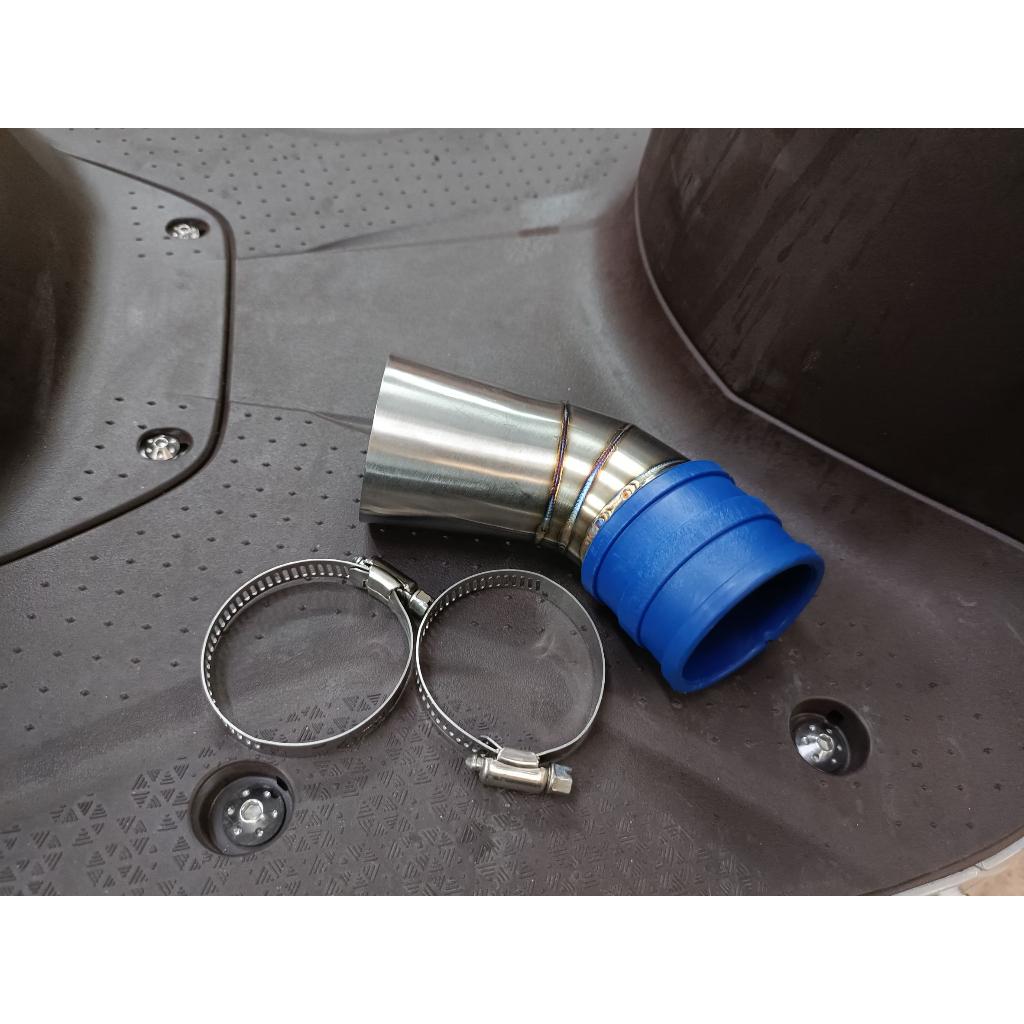 ท่อกรองเลส Honda Lead 125 4V ท่อกรอง คอกรองเลส คอกรองสแตนเลส