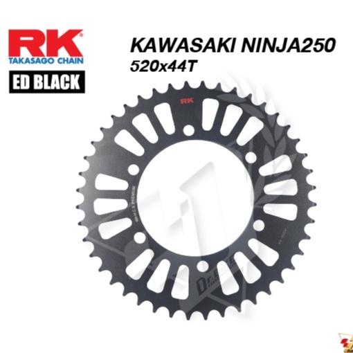 19. สเตอร์หลัง งาน RK  NINJA 250-300-400  เบอร์520   44-47ฟัน งานRK สเตอร์อลูอันลอย / สเตอร์ED