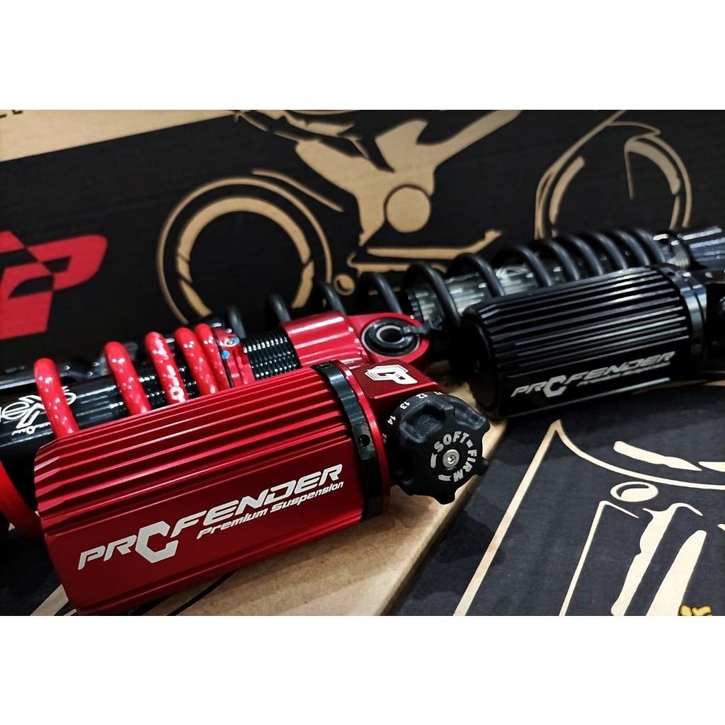 NEW!2022 โช๊คหลัง PROFENDER X-MAX300 สูง330MM ตัวโหลด สปริงแดง+กระปุกแดง สปริงดำ+กระปุกดำ งานแท้100%