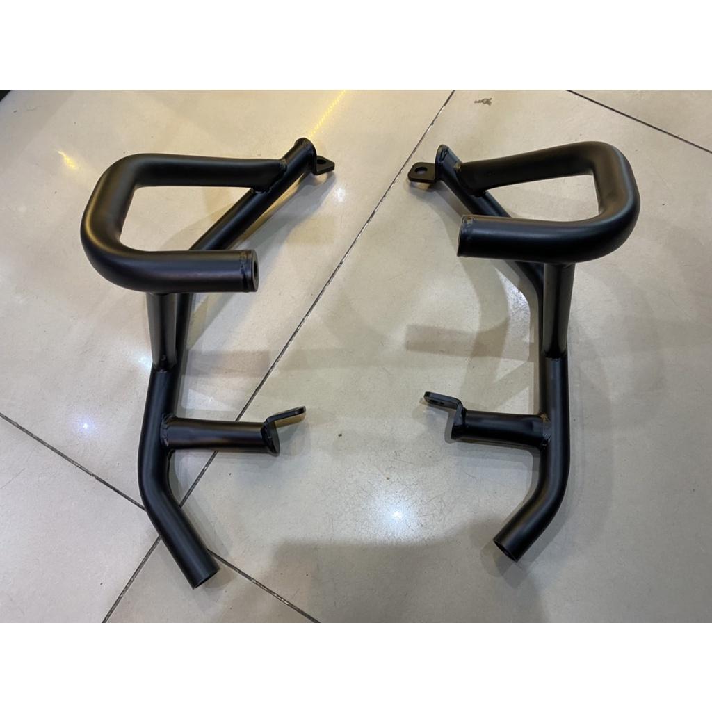 แคชบาร์ Z400 กันล้ม แบบ 2ชิ้น เหล็กหนาข้างเครื่อง กันล้มข้าเครื่อง semspeed
