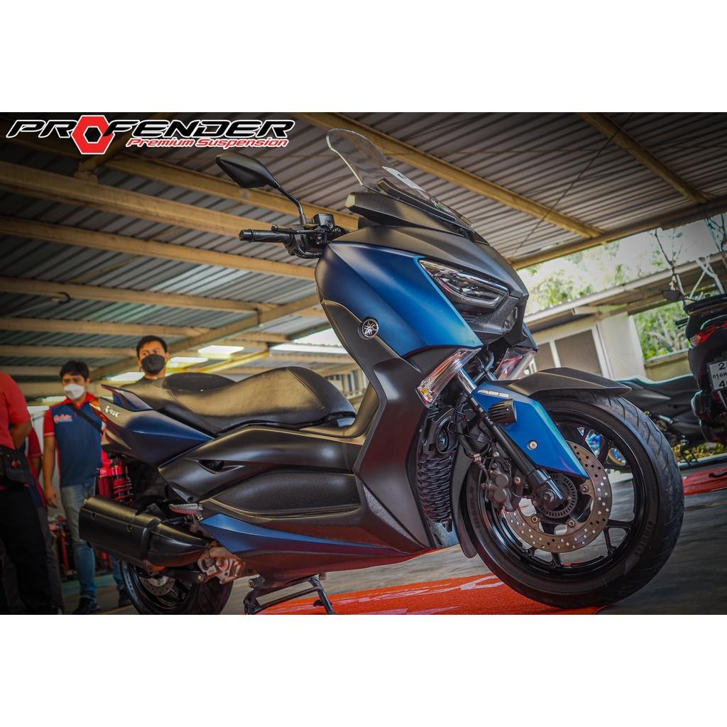 โช๊คหลัง PROFENDER X-MAX300 STD สูง350MM สปริงแดง+กระปุกแดง สปริงดำ+กระปุกดำ งานแท้100%