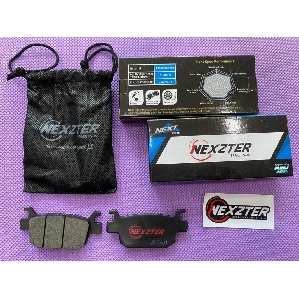 ผ้าเบรค หลัง Forza300/350 / ADV150 / Pcx160  แบรนด์ Nexzter