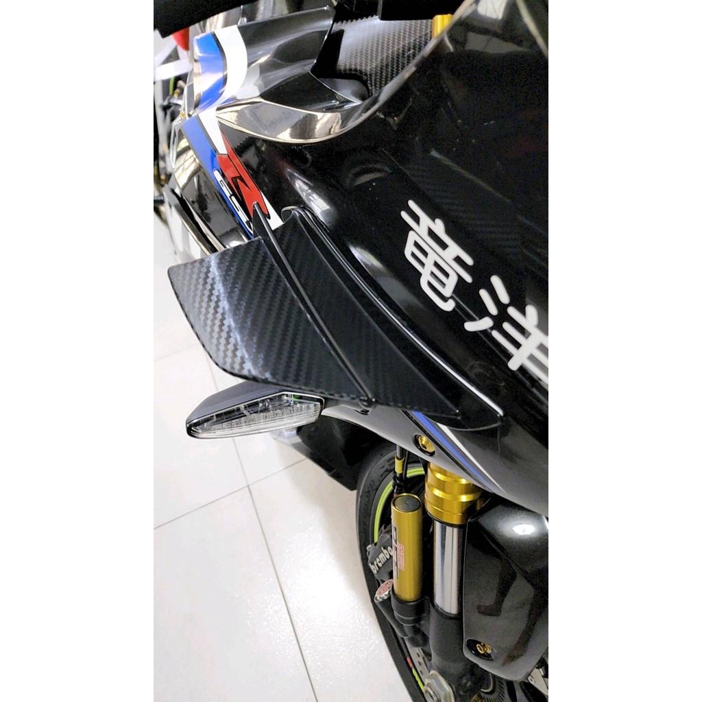 แรมแอร์ ใส่ได้ทุกรุ่น ปีกข้าง ลู่ลม ทรงสวย สีดำ เคฟล่าด้าน  เคฟล่าเงา SEMSPEED