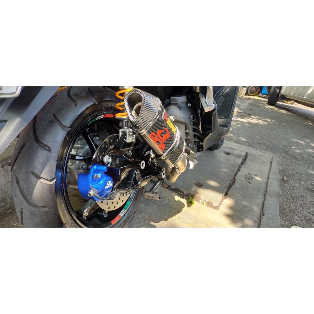 ปั้มดิส หลัง รุ่น N-MAX2020 2021 มีขาจับปั้ม ครบชุด Caliper R203 S2 Series  / Racing Boy RCB ปั้มล่าง
