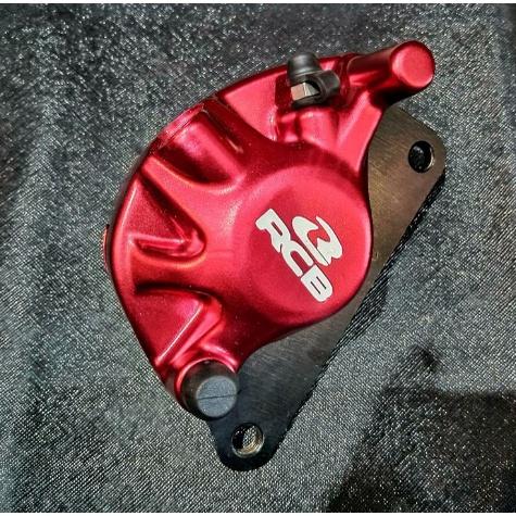ปั้มดิส หลัง รุ่น N-MAX2020 2021 มีขาจับปั้ม ครบชุด Caliper R203 S2 Series  / Racing Boy RCB ปั้มล่าง